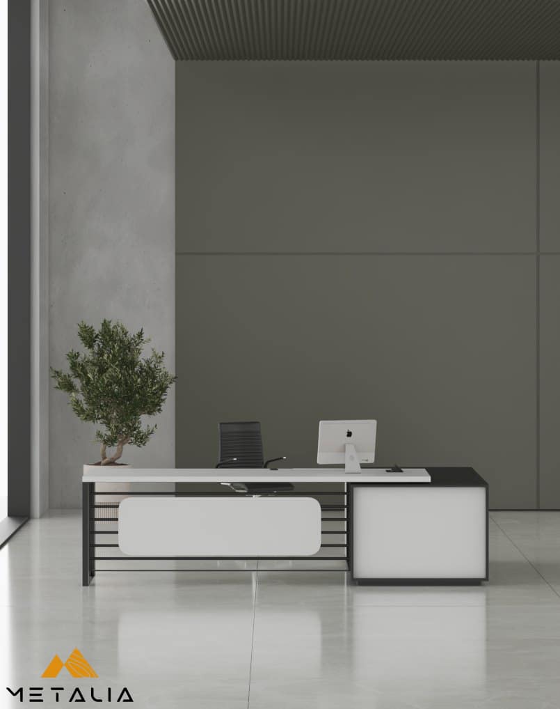 میز مدیریت مدرن کیوبی مدل MG6010