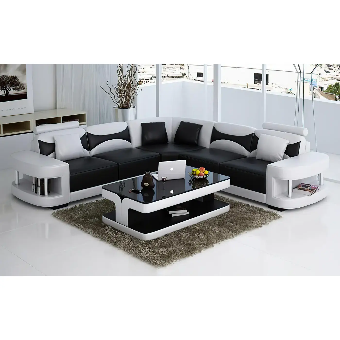 مبل ال راحتی مدرن ناتلی مدل MG9021