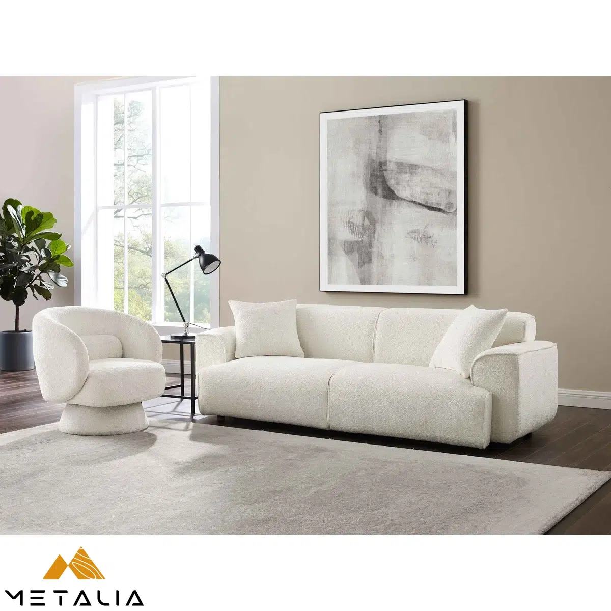 مبل راحتی مدرن والاس مدل MG9041